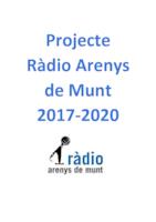 Projecte Ràdio AdM 2017-2020