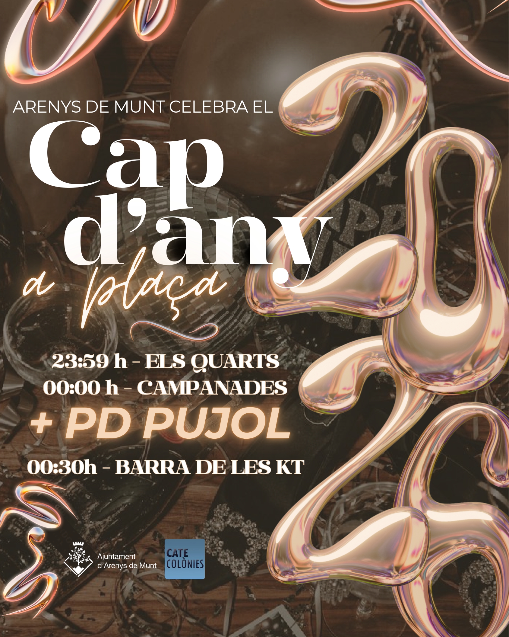 FESTA DE CAP D'ANY A PLA&Ccedil;A 2026
