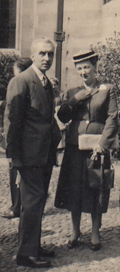 A Cambridge amb Brenda Hudson. Any 1956