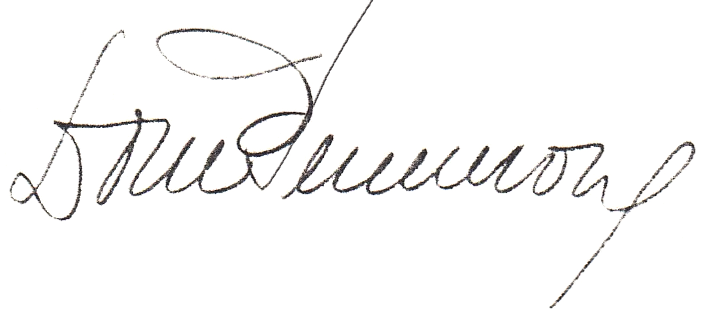 Signatura de Domènec Perramon