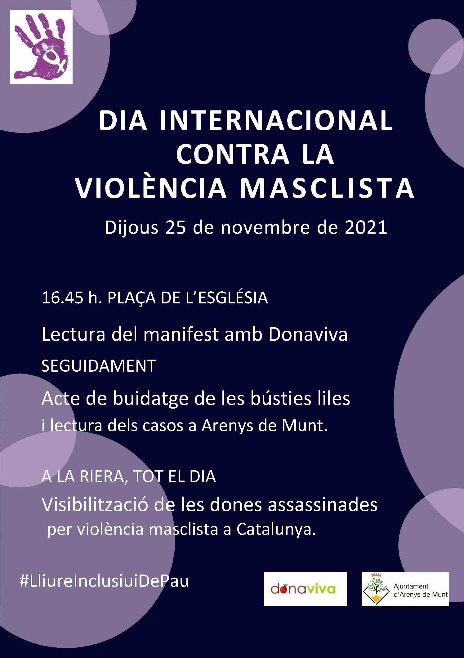Dia Internacional per a l'Eliminació de la Violència envers les Dones