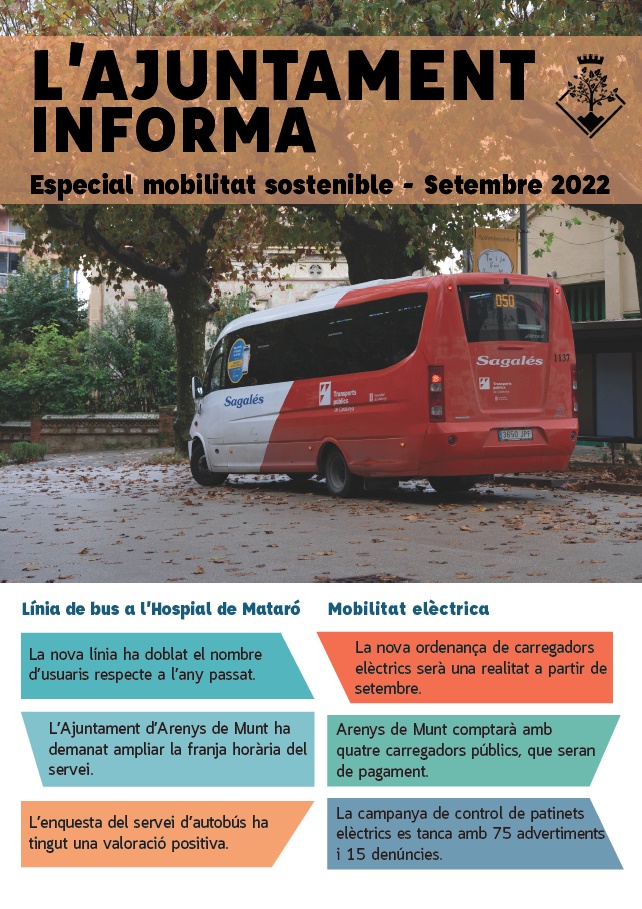 L'Ajuntament Informa Especial Mobilitat sostenible, setembre 2022