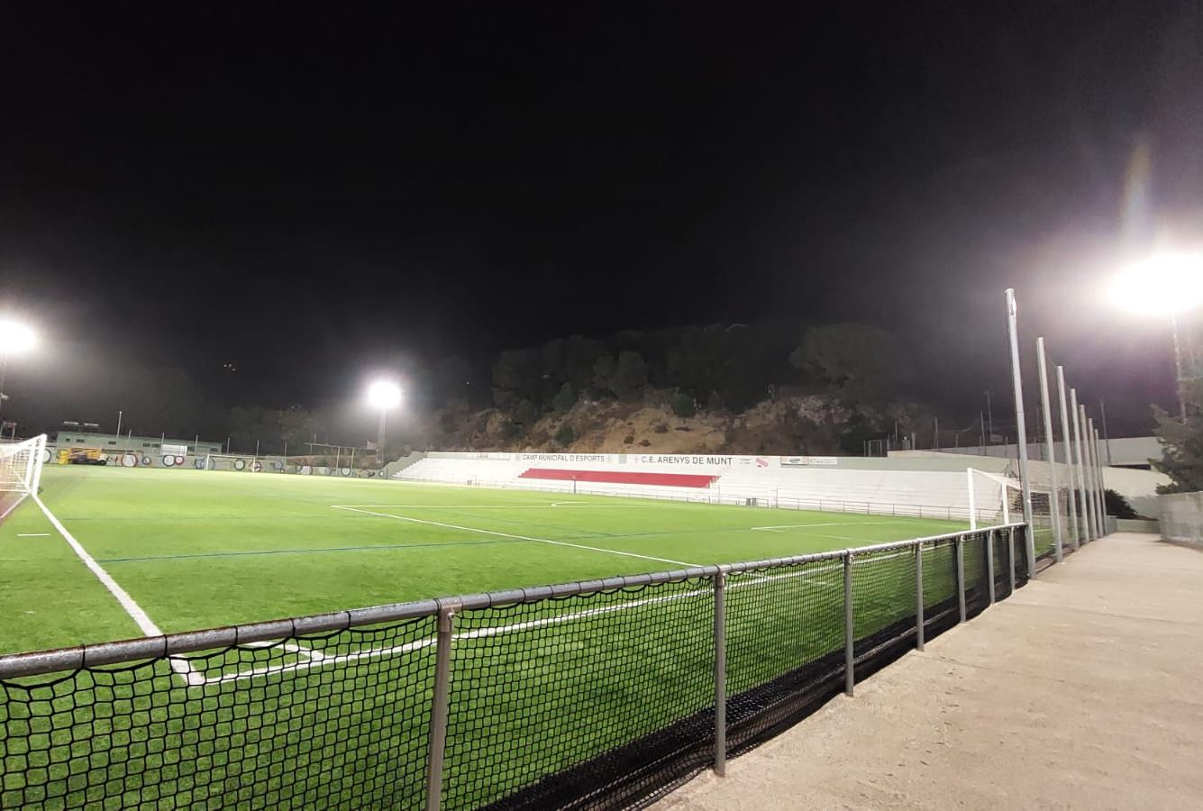 LED camp de futbol