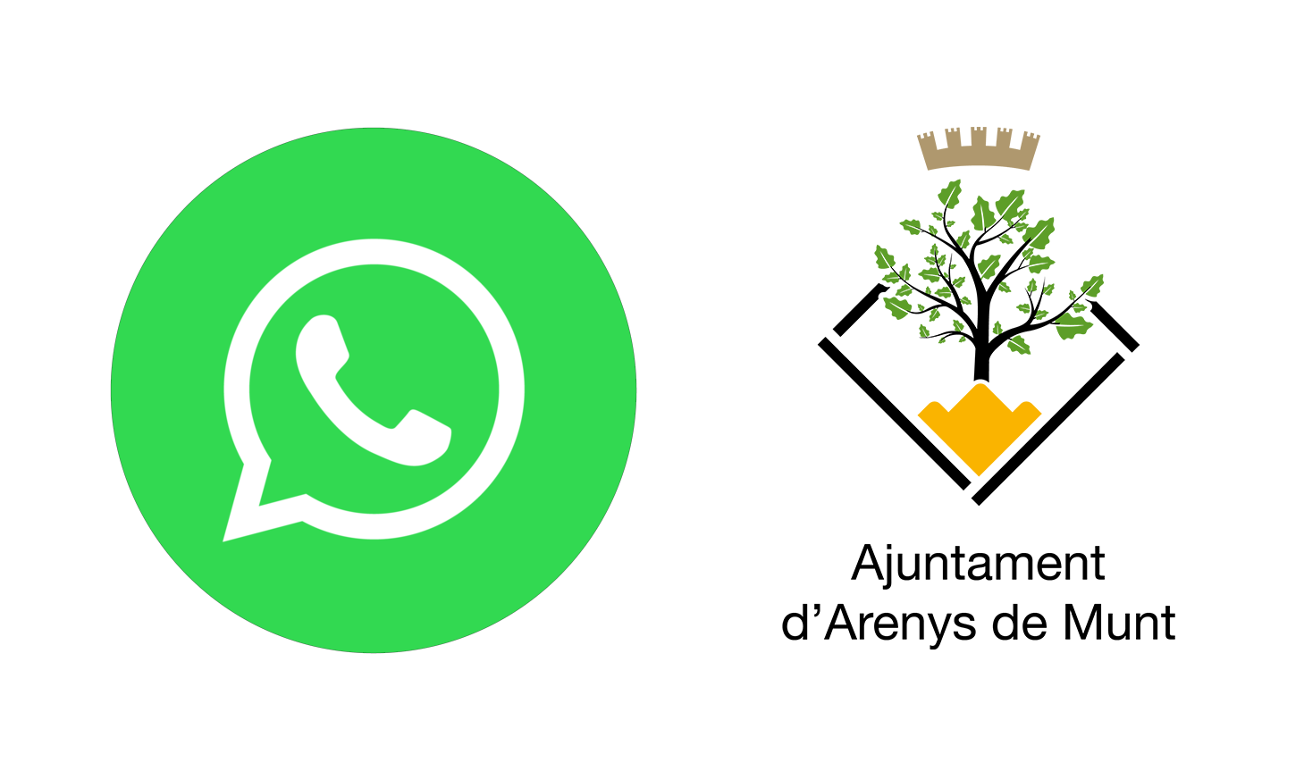 Nou canal de WhatsApp de l'Ajuntament d'Arenys de Munt