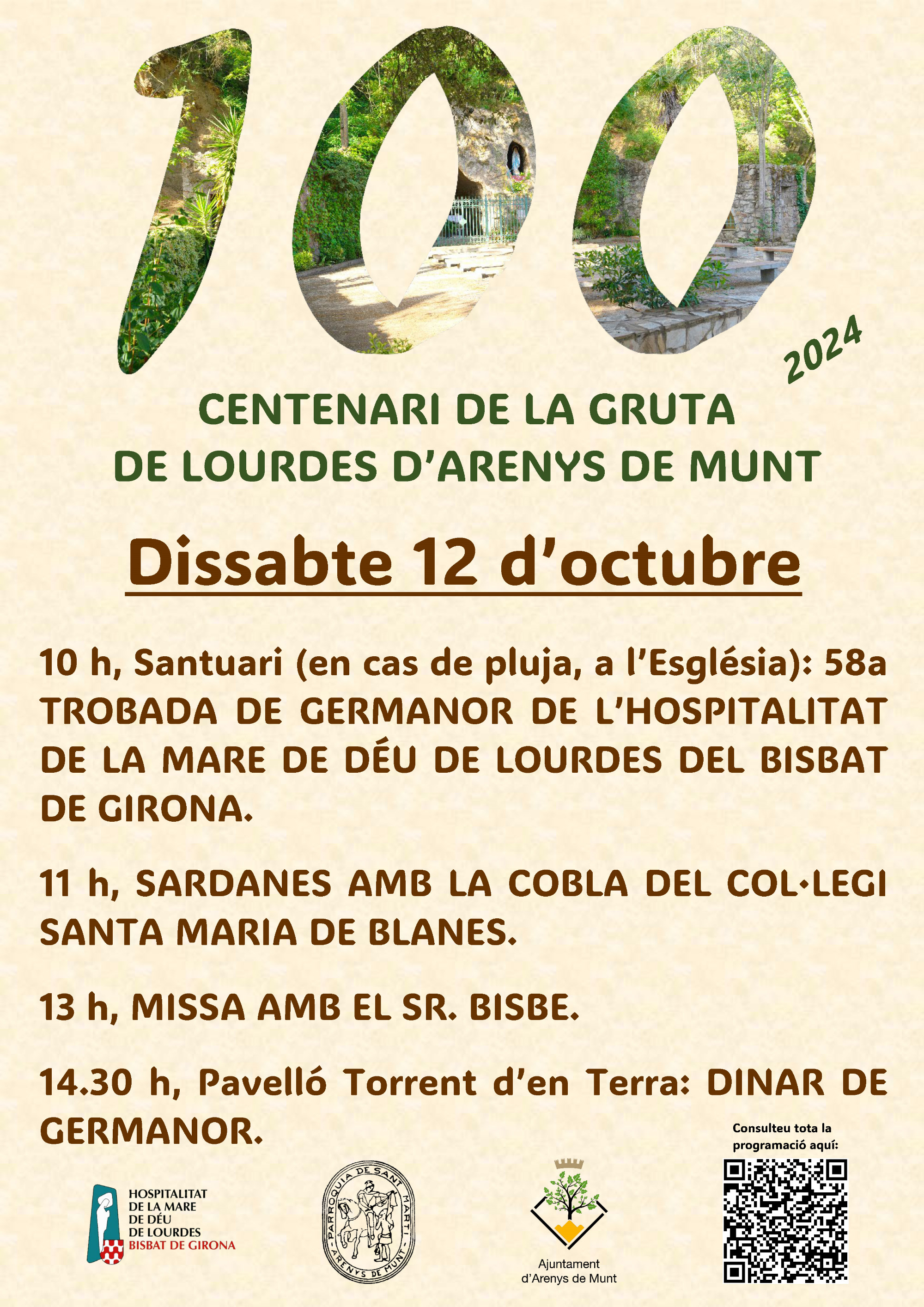 Centenari Gruta de Lourdes: Trobada Hospitalitat