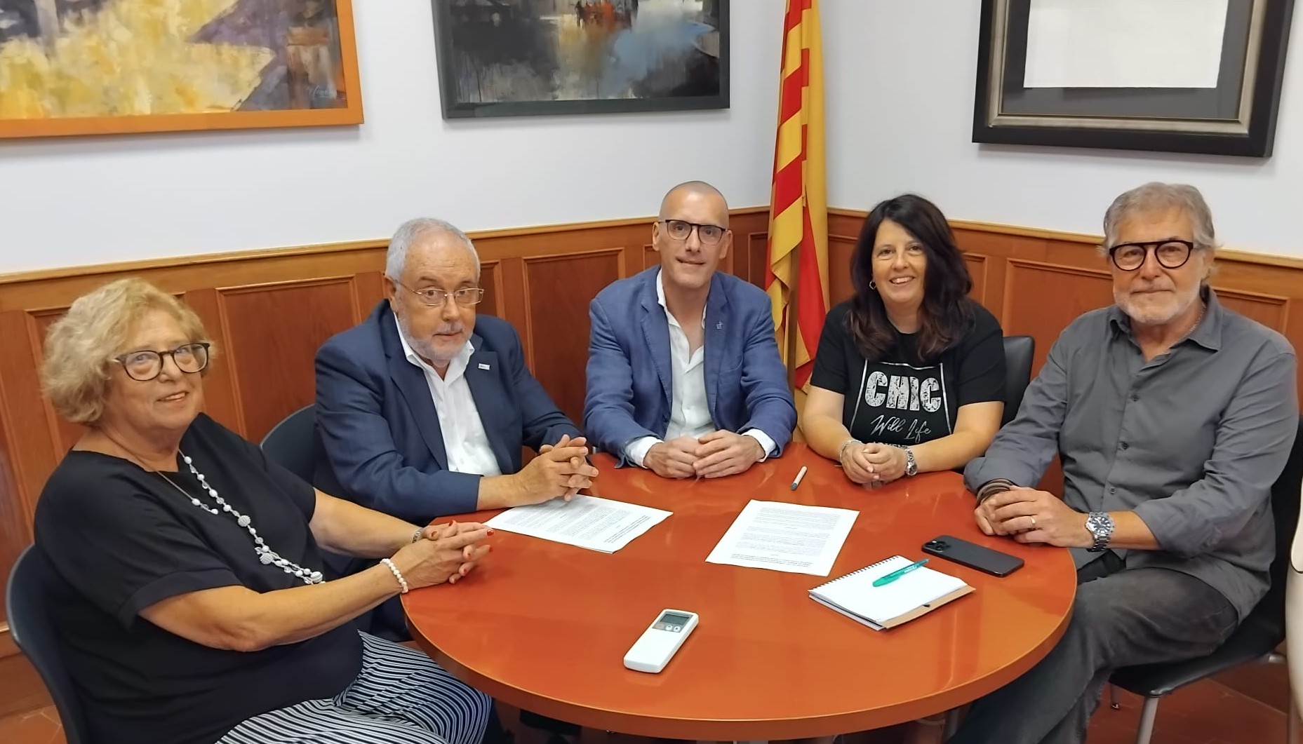 L'Ajuntament d'Arenys de Munt, la Fundació Obra Social Obra de Maria i la Federació de Gent Gran de Catalunya impulsen el projecte "Prevenir la solitud"