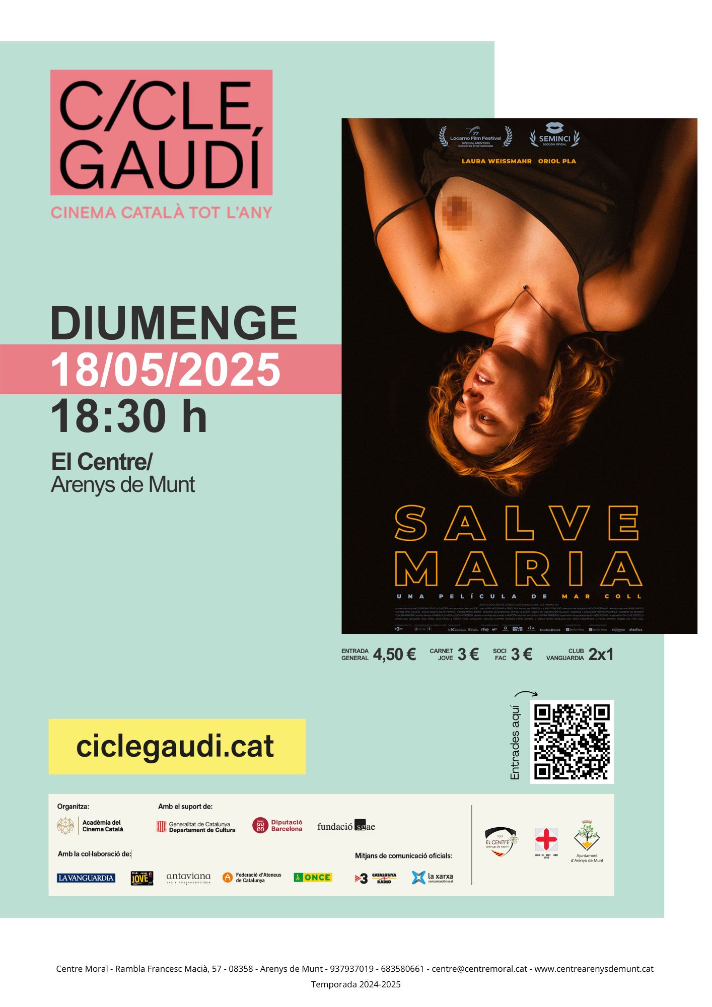 Cinema Cicle Gaudí: Salve Maria