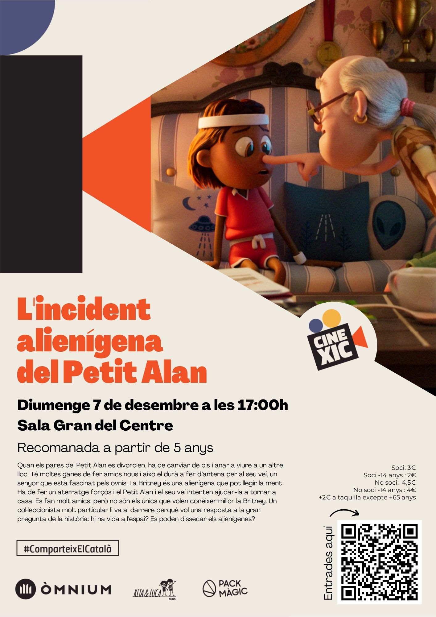 CINE XIC: L'incident alienígena del Petit Alan