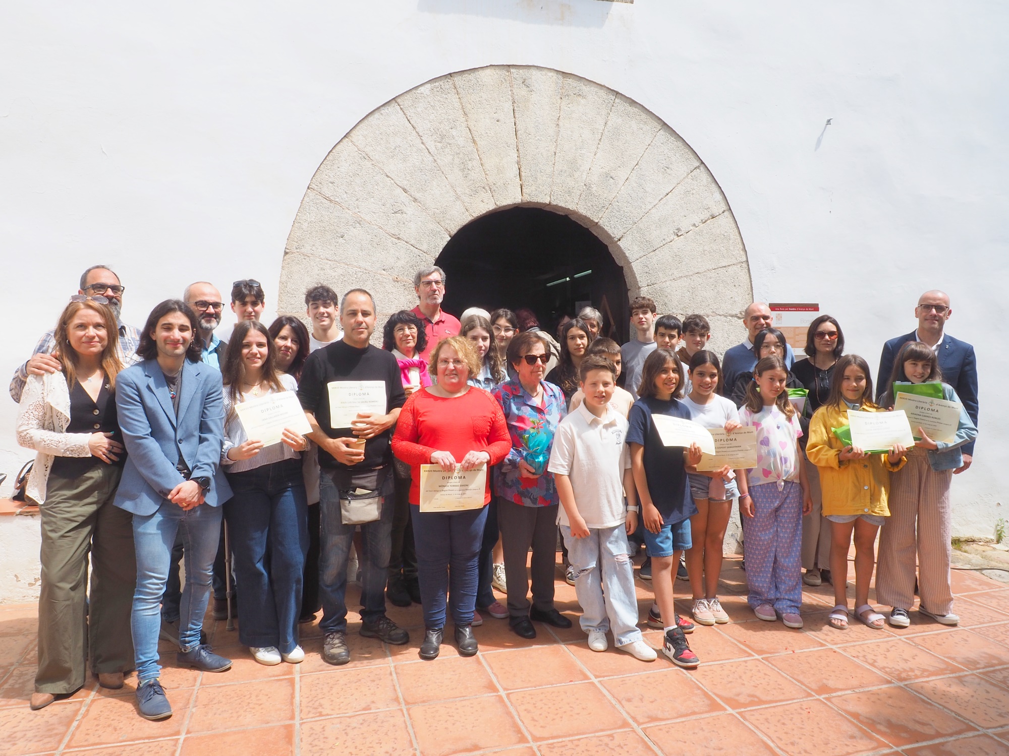 Acte de lliurament de premis de la XXXVII Mostra Literària