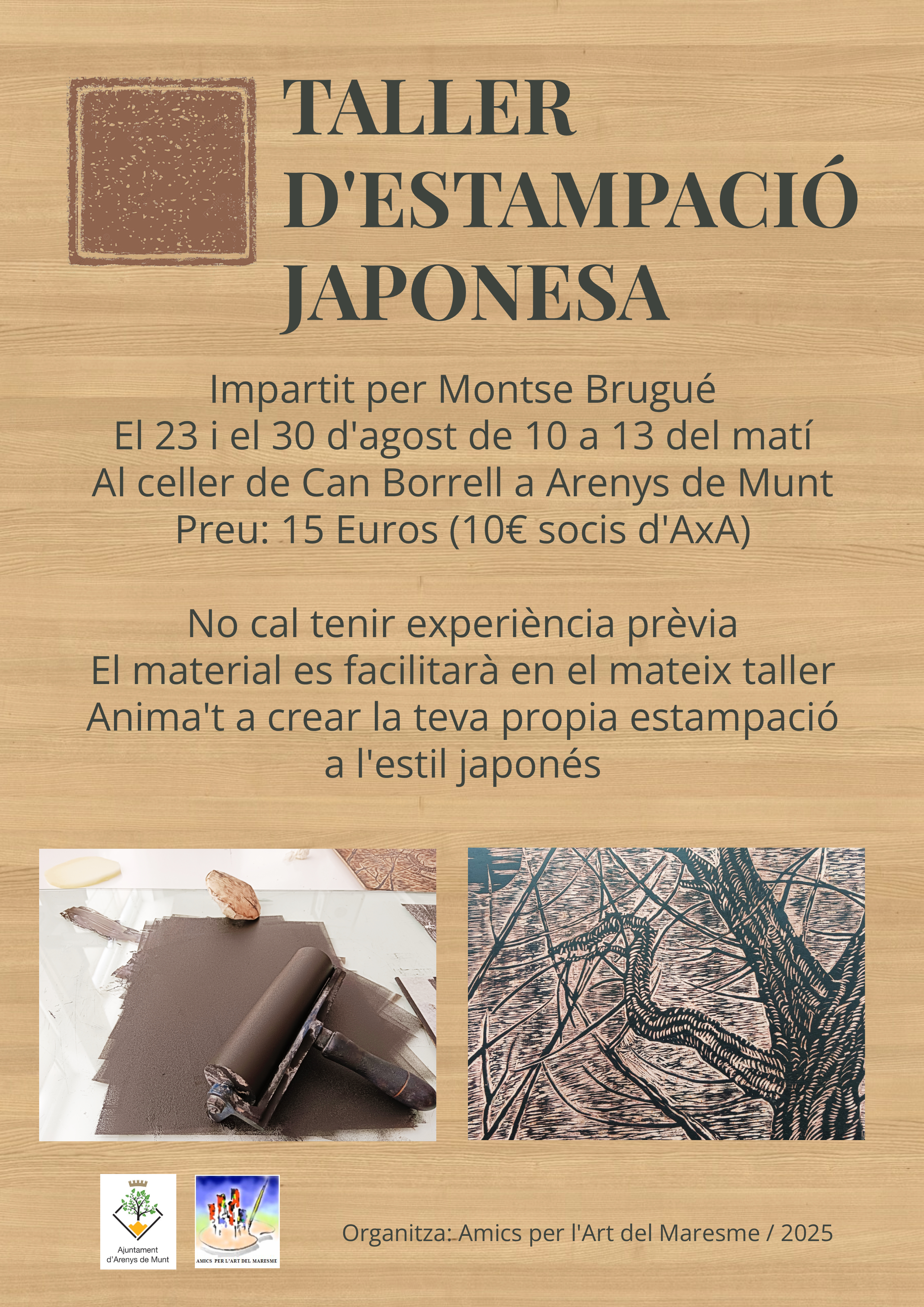 Taller d'estampació Japonesa