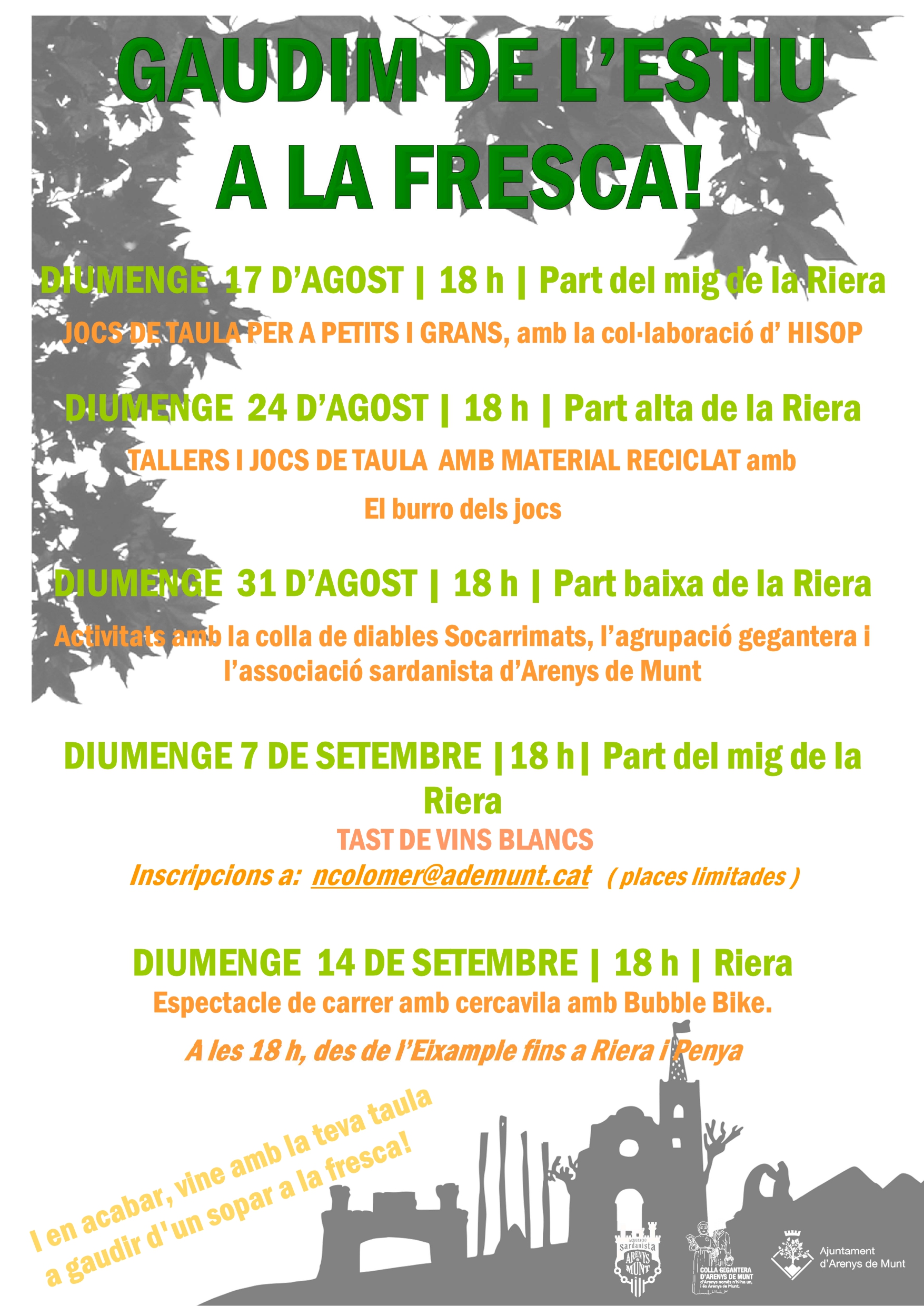 GAUDIM DE L'ESTIU A LA FRESCA