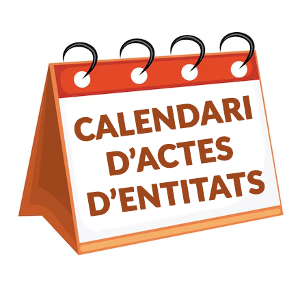 Calendari d'actes d'entitats