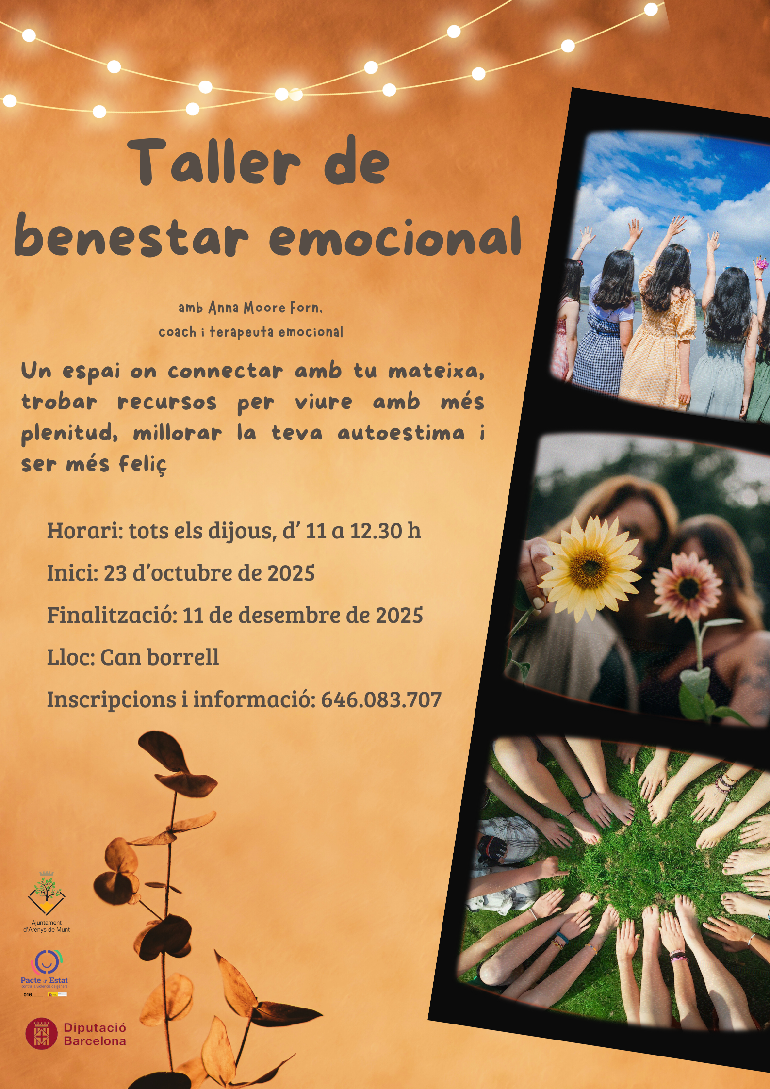 Obertes les inscripcions als tallers de benestar emocional