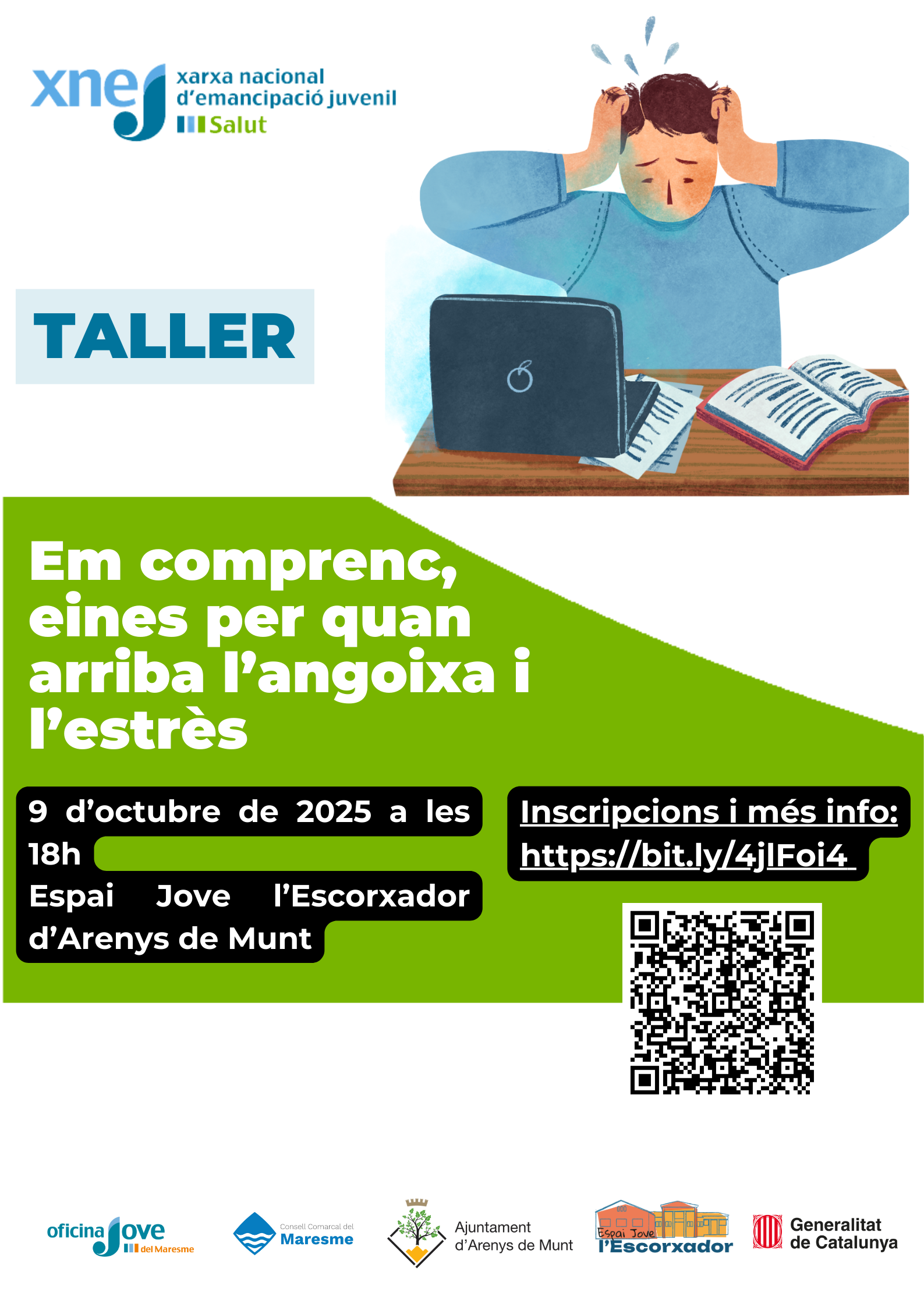 Taller gestió de l'estrès per a joves