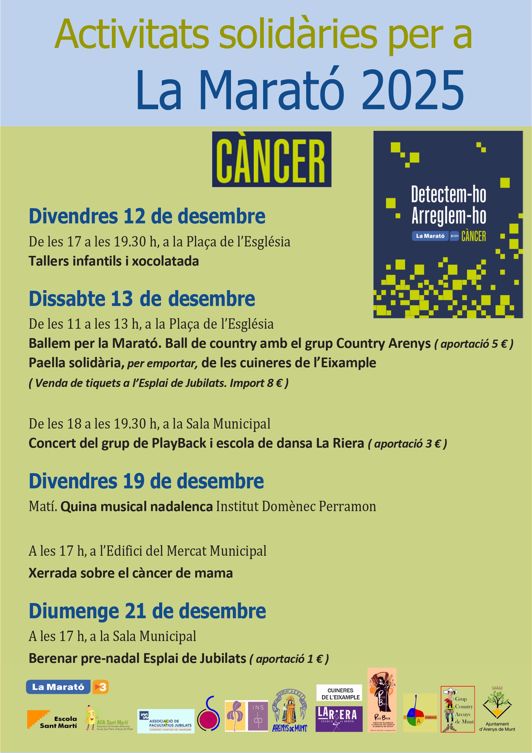 ACTES DE LA MARATÓ 2025