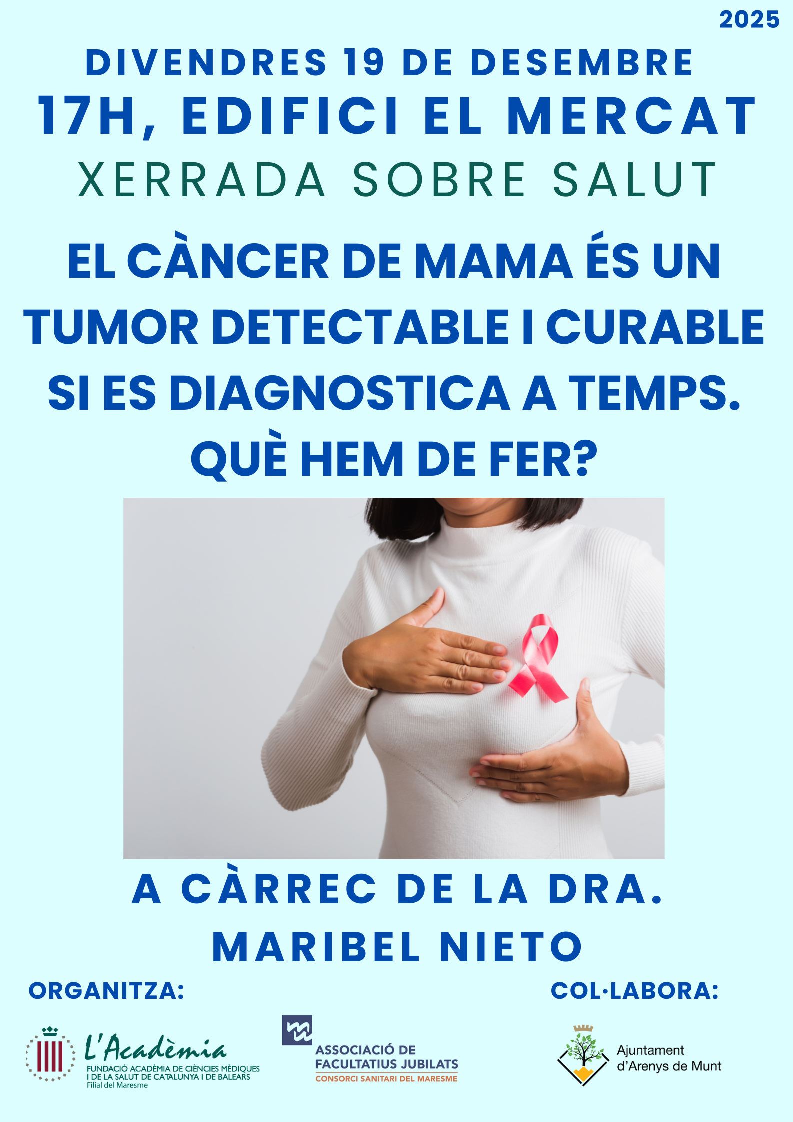 XERRADA SOBRE SALUT: EL CÀNCER DE MAMA 