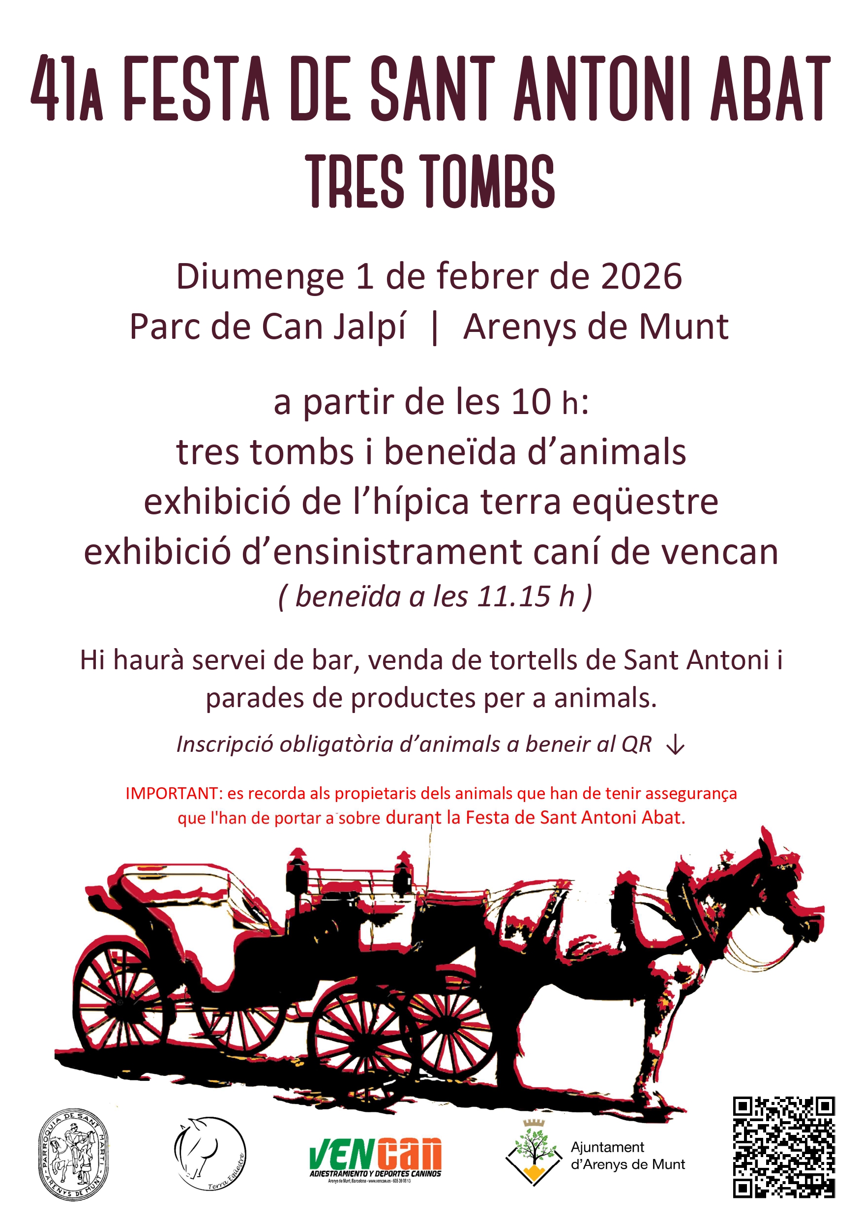 41a Festa de Sant Antoni Abat - Tres Tombs