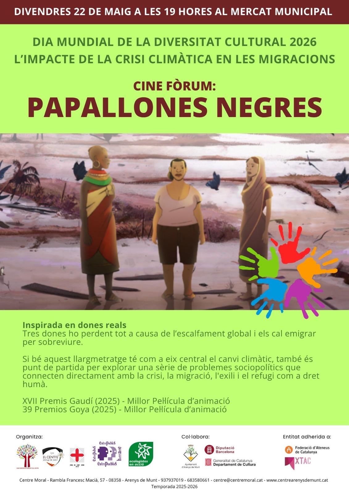 Cine F&ograve;rum: Papallones Negres