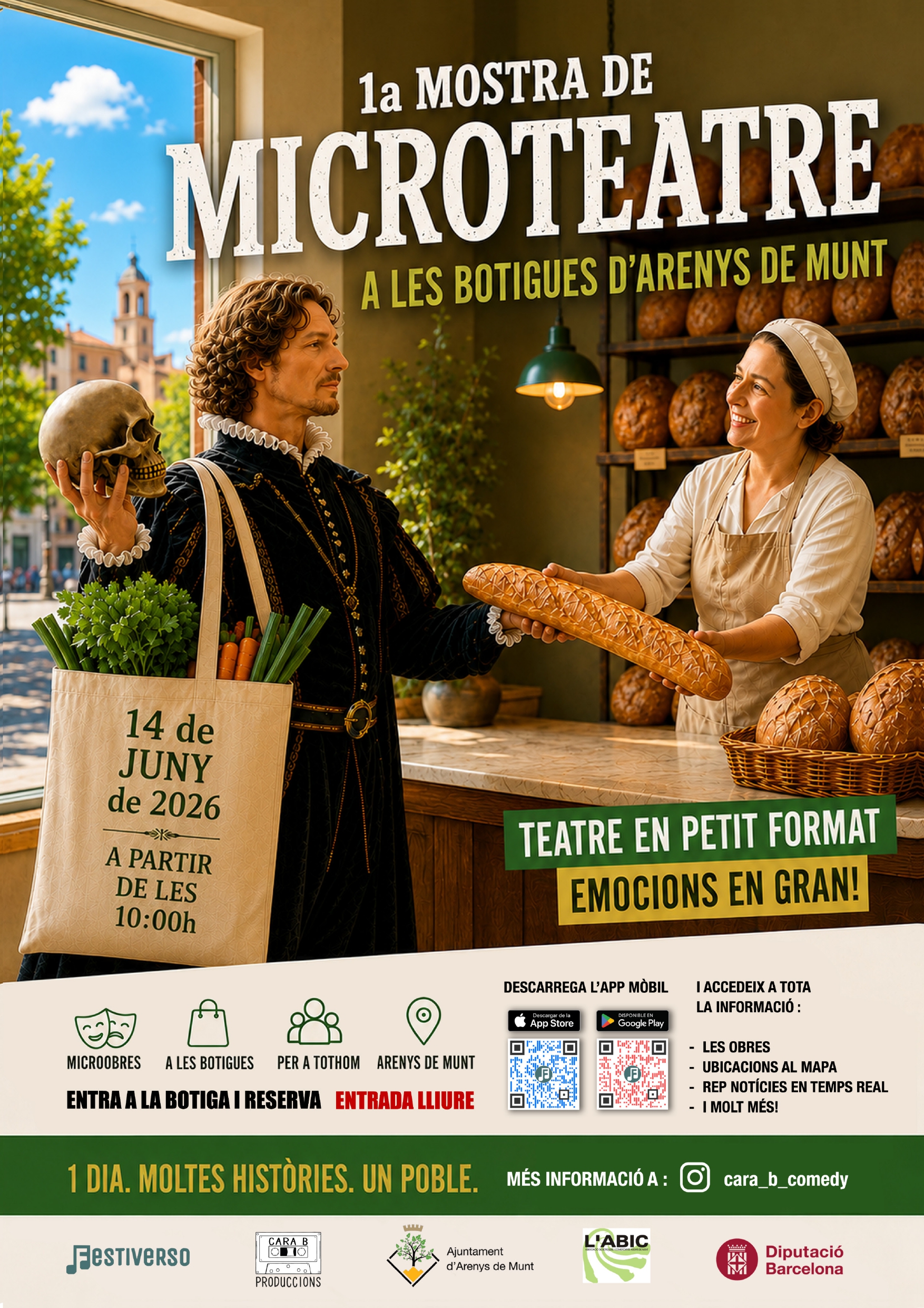 1a Mostra de Microteatre a les botigues d'Arenys de Munt