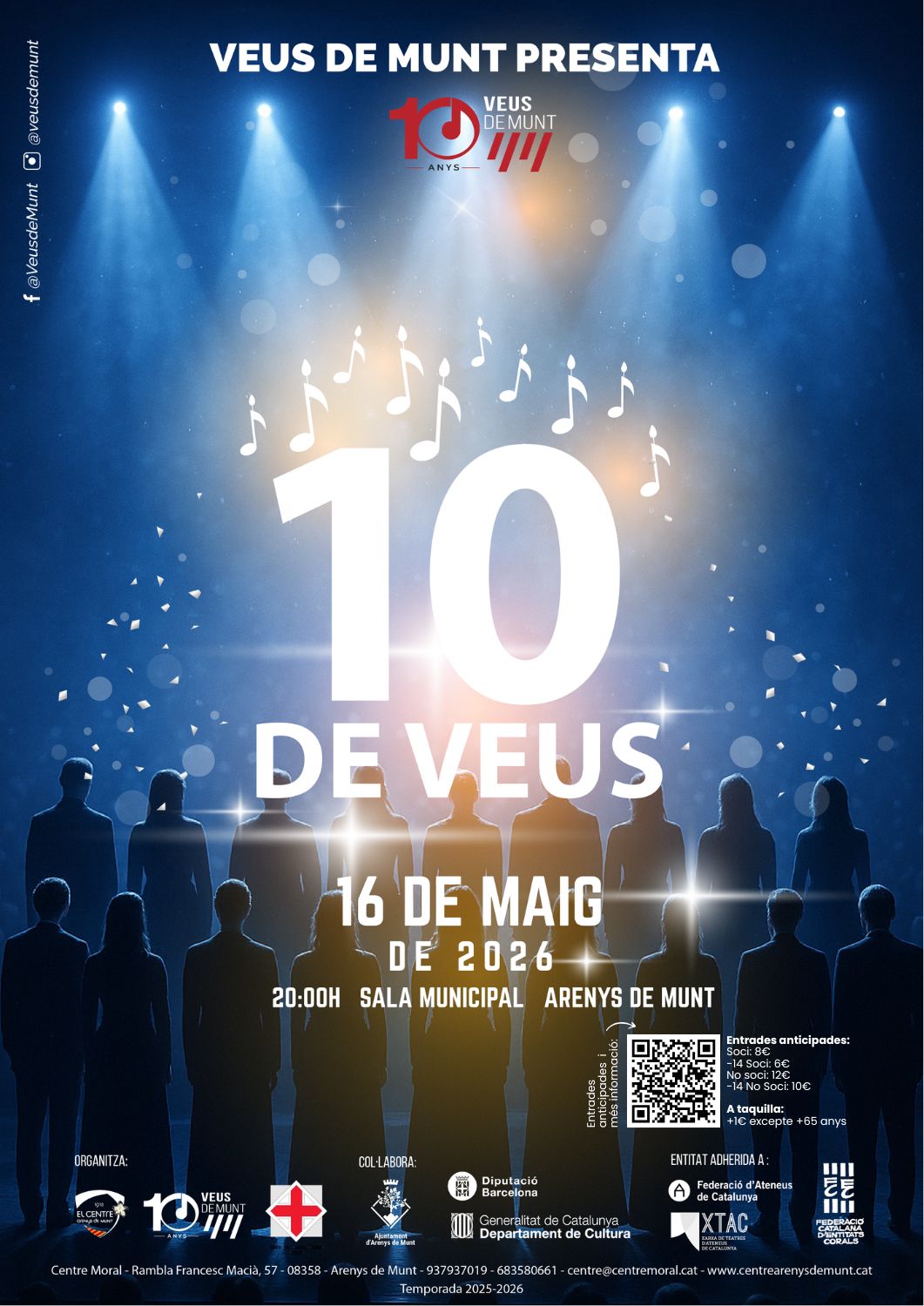 Concert des&egrave; aniversari de Veus de Munt