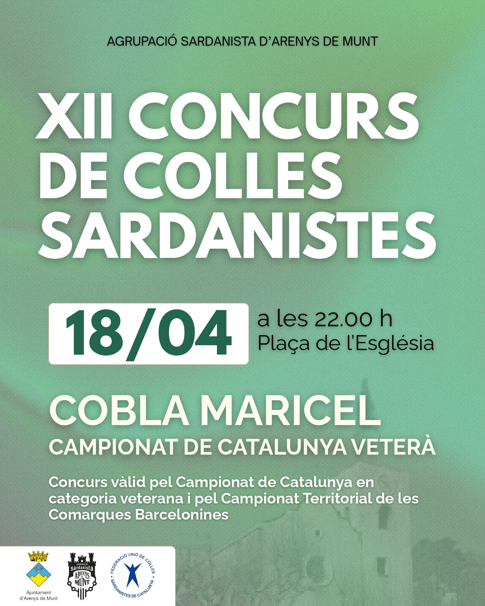 XII Concurs de colles sardanistes 
