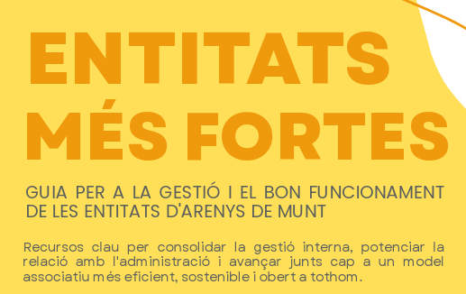 L'Ajuntament d'Arenys de Munt, reconegut al Banc de Bones Pr&agrave;ctiques dels Governs Locals de Catalunya per la seva iniciativa de suport a les entitats