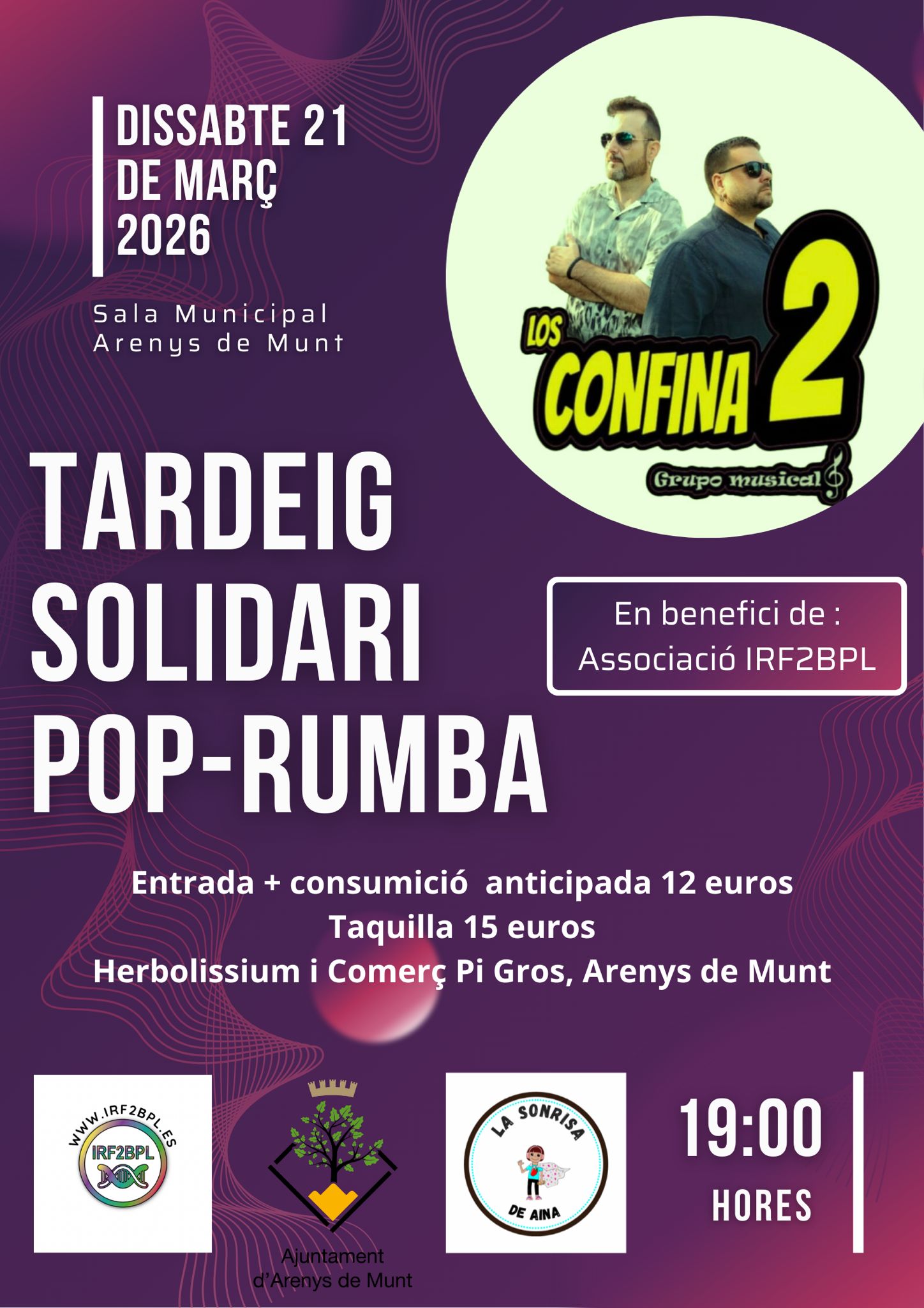 Tardeig solidari pop-rumba amb Los Confina2