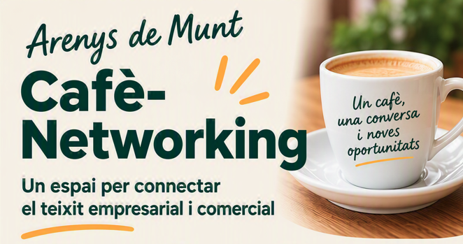 Arenys de Munt posa en marxa un nou espai de Caf&egrave;-Networking per connectar el teixit empresarial i comercial