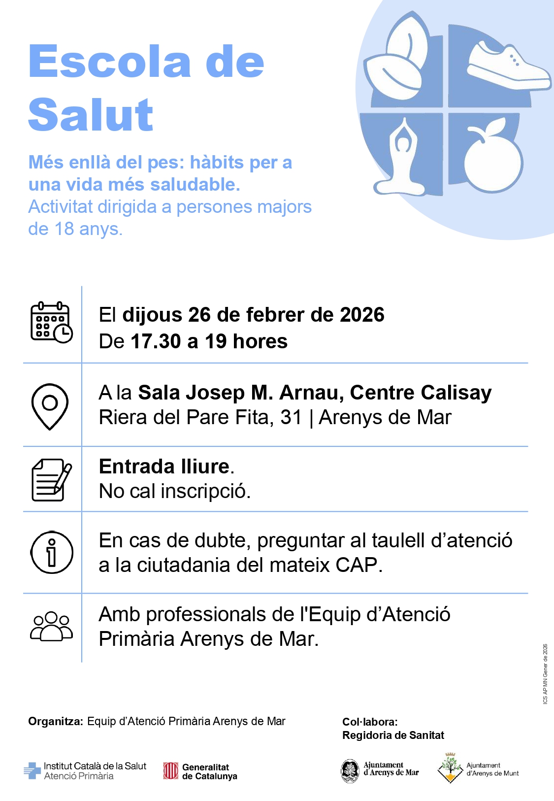 2a Xerrada Escola de Salut