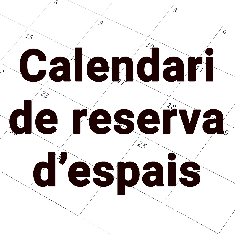 Calendari de reserva d'espais