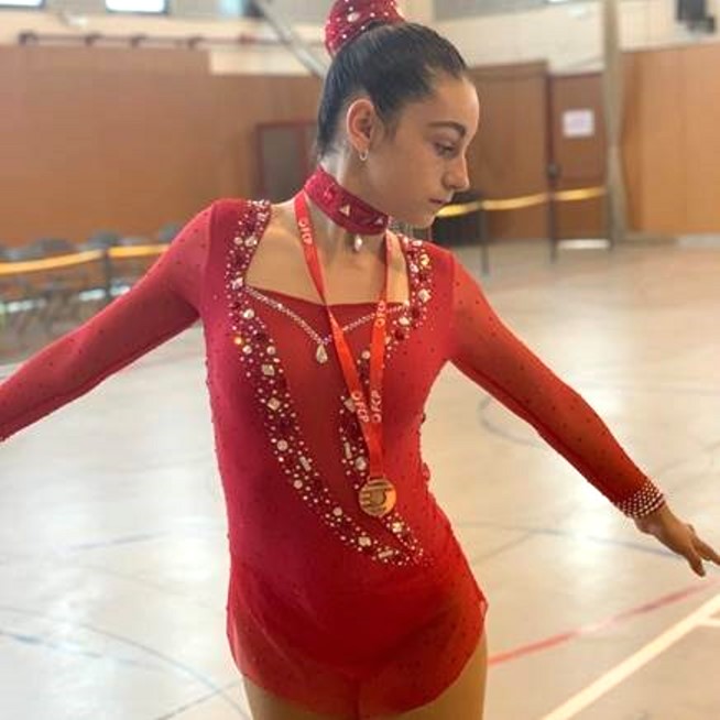 La patinadora Emma Álvarez finalitza la seva temporada 2019